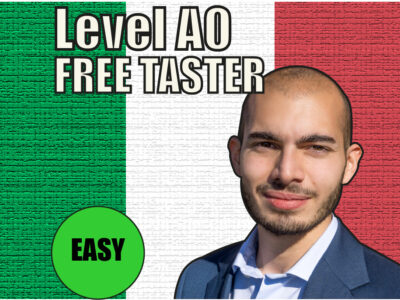 Italian for Beginners: A0 (Free Taster)